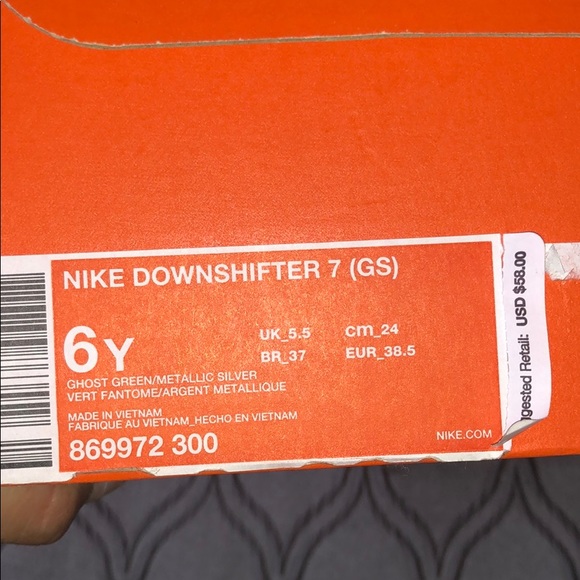 Brand New women’s Nike downshifter 7 (GS) - Picture 4 of 4